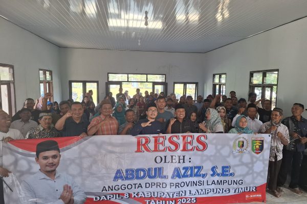 Warga Desa Mekar Sari Sampaikan Aspirasi dalam Reses DPRD Provinsi Lampung